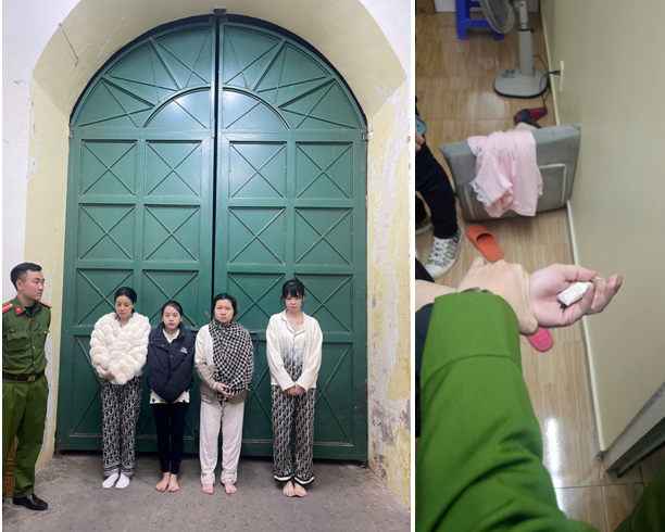 Công an phường Vạn Mỹ: Bắt quả tang ổ nhóm tổ chức sử dụng trái phép chất ma túy